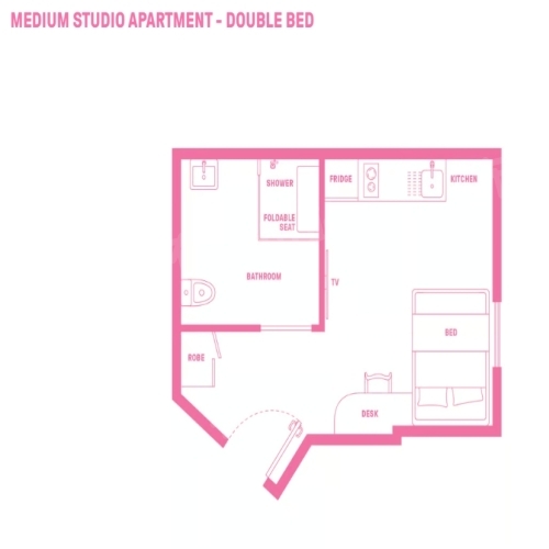    Medium Studio Apartmen