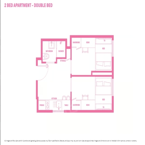   2 Bed Apartment